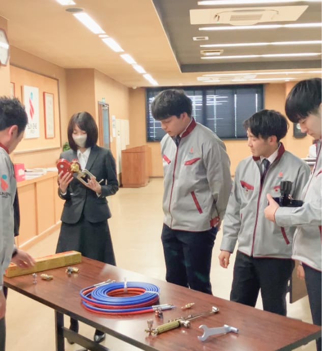 新入社員研修の様子