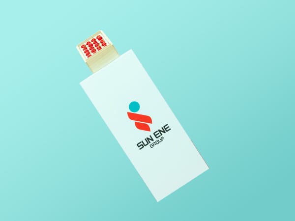 さくらんぼとSUNENEグループのロゴ